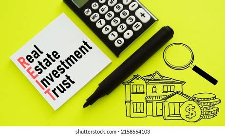 Real Estate Investment Trust Reit Shown Stock Photo 2158554103 ...