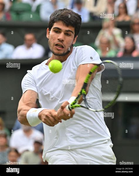 Carlos Alcaraz Wimbledon 2023 Hi Res Stock Photography And Images Alamy