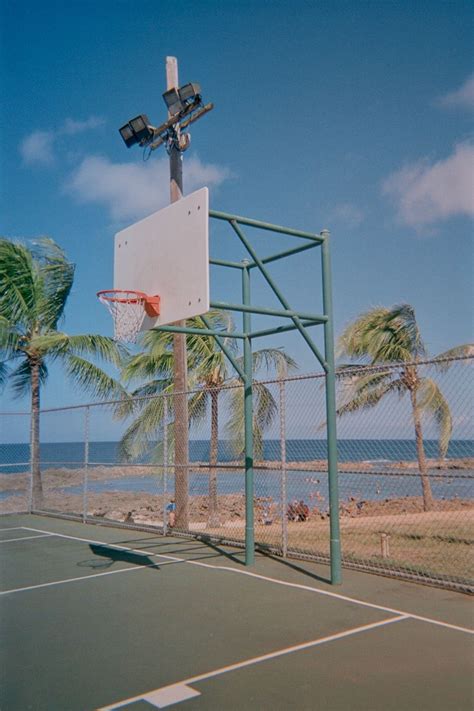 basketball court in o’ahu, hawaii