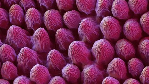 View Under Scanning Electron Microscope A Rose Petal Microscopic