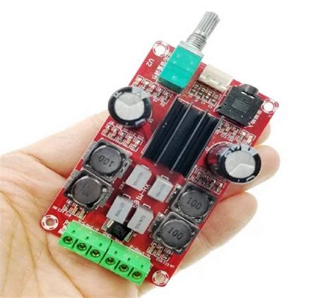 Tpa D W W Dual Channel Stereo Digital Amplifier Board Dc V