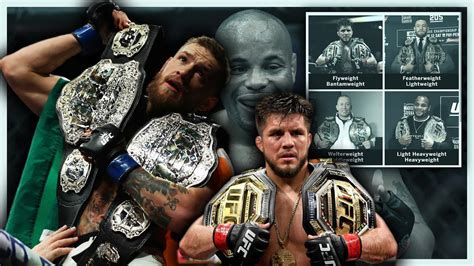 La Historia De Los Doble Campeones De La Ufc Youtube