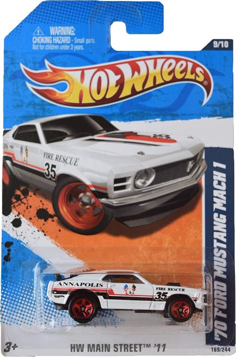 Hot Wheels 70 Ford Mustang Mach 1 Hw Main Street 11 910