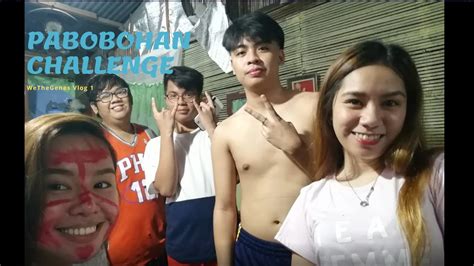 PABOBOHAN CHALLENGE VLOG 1 YouTube