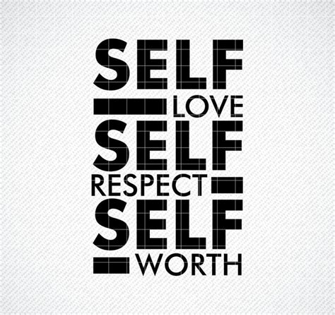 Self Love Svg Self Respect Svg Self Worth Svg Affirming Words Svg