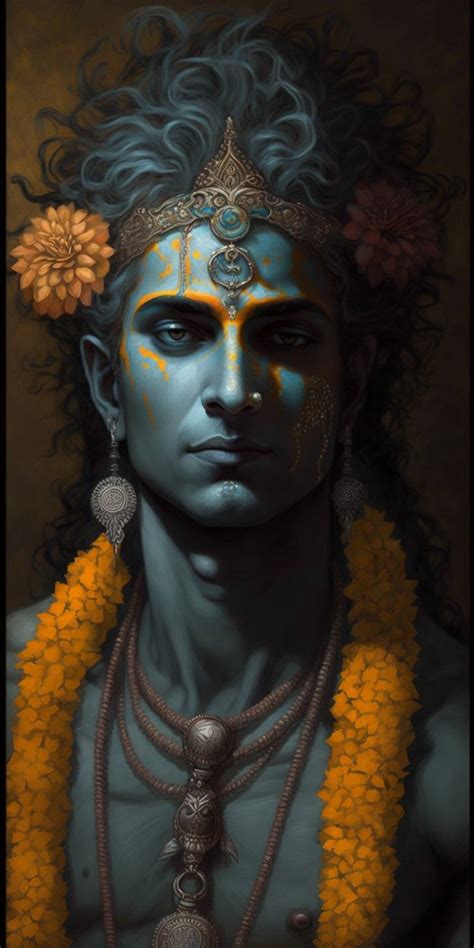 Divine Grace Personified Lord Krishna Krishna Art Shiva Art