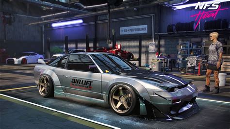 Need For Speed Heat Nissan 180SX Type X Max Build 400