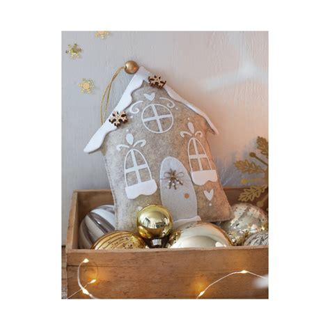 Ma décoration de Noël en feutrine 18 projets feutrine Noël Edisaxe