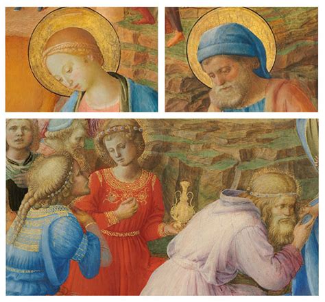 Fra Angelico Fra Filippo Lippi The Adoration Of The Magi C