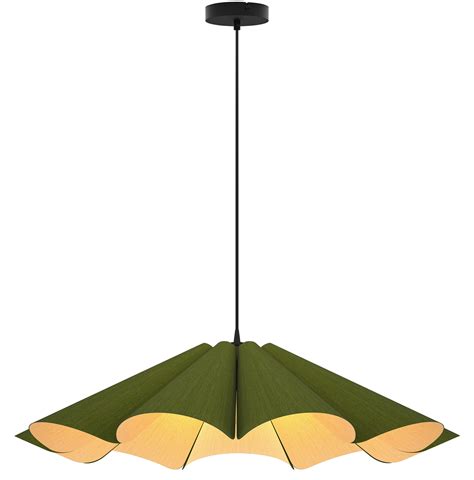 Delfina Pendant By Wep By Bruck Lighting Wepdel60grnash Wep803377