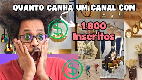 Quanto Ganho Nesse Canal Mostrei Meus Canais Para Voc S Youtube