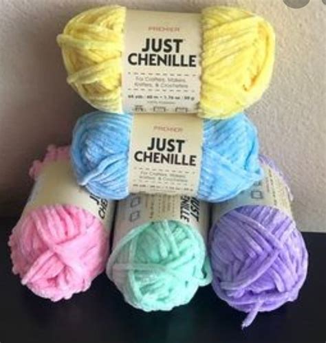 Just Chenille Premier Yarn Plush Yarn Amigurumi Yarn Etsy