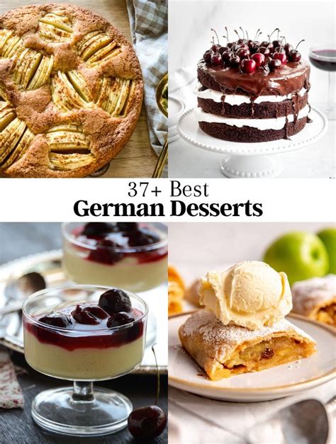 37+ Best German Desserts (Authentic & Tasty) - Rich And Delish