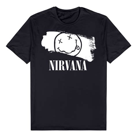 Nirvana Smiley Face Logo T-Shirt – Licensing Essentials