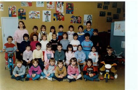 Photo de classe Moyenne ou grande section de 1986 école Jean Eiffel