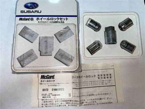 Гайки секретки McGard Subaru m12-1,25, б/у, в наличии. Цена: 3 500₽ в ...