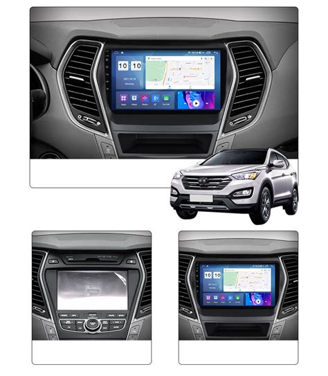 Navigatie Hyundai Santa Fe Ix Din Cu Android Carplay