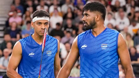 Paris Olympics Satwik Chirag Become First Indian Doubles Pair To