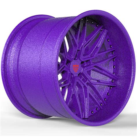 Deep Dish 3 Piece Forged Purple Wheels Series Rv T081 52 Off