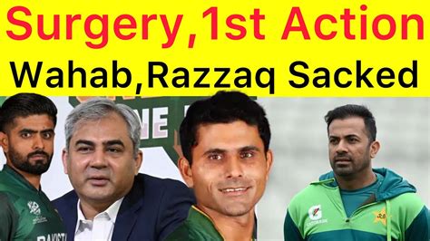 BIG BREAKING Wahab Riaz Abdul Razzaq Sacked From Pakistan Cricket