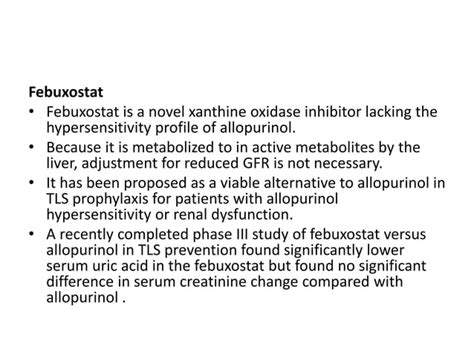 Tumor Lysis Syndrome Ppt