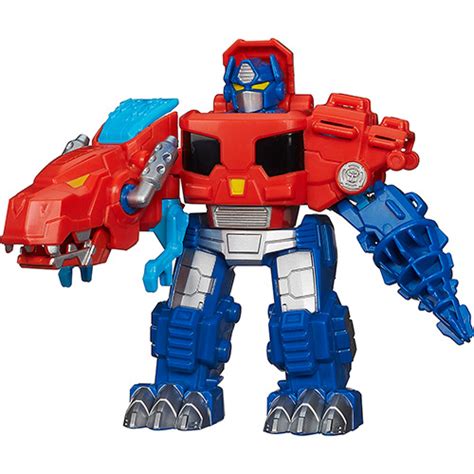 Playskool Transformers Rescue Bots Optimus Prime Dino Mode Hasbro A