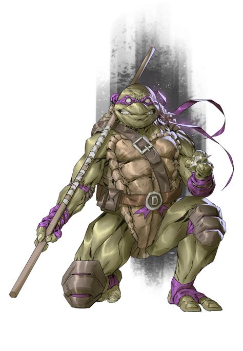 How To Draw Donatello From Teenage Mutant Ninja Turtl
