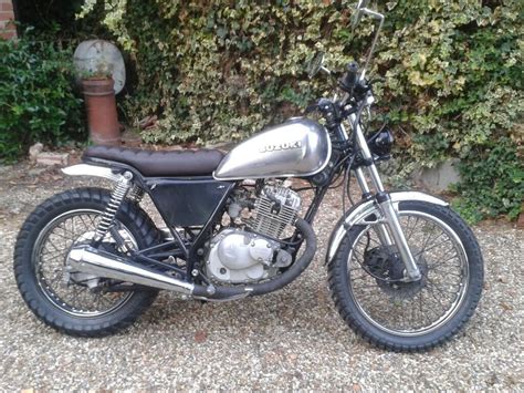 Suzuki Gn125 Street Tracker Cafe Racer Bobber Custom Shoreditch