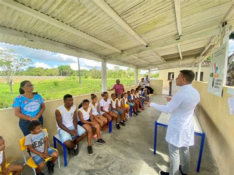 Estudantes Da Escola Conjunto Cachoeira Receberam Orienta Es Sobre A