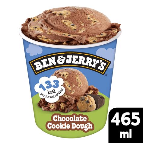 Ben Jerry S Lighten Up Chocolate Cookies Dough Per Beker Ml