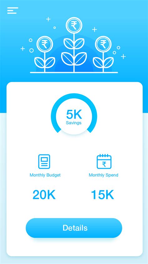 Monthly Budget Organizer App Screens by Shreyas Bendre on Dribbble