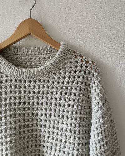 Ravelry Mesh Sweater Pattern By Susanne M Ller