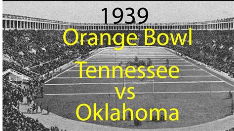 Orange Bowl Tennessee Vs Oklahoma College Football Youtube