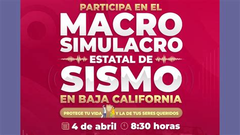 Invita Protección Civil A Participar En Macro Simulacro El 4 De Abril