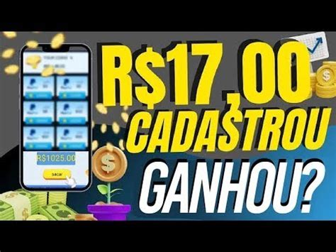 CADASTROU GANHOU 17 NO PIX EM 2 MIN PROVA DE PAGAMENTO CADASTRE E