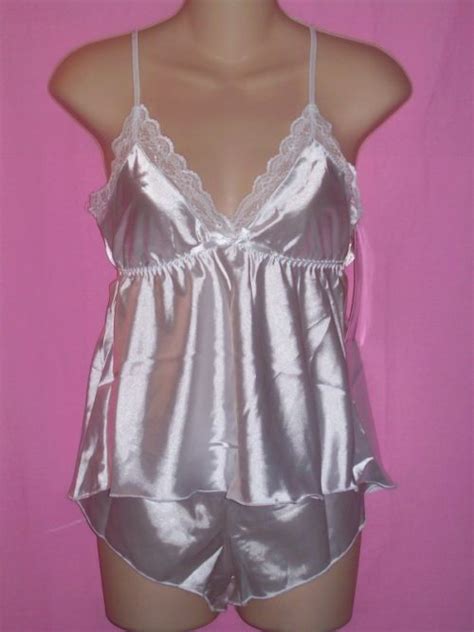 Seven Til Midnight Lingerie Flawless Satin Cami And Short Set