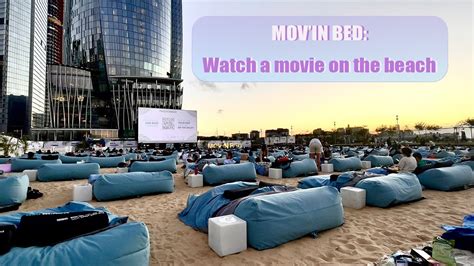 Event Tour Movin Bed In Barangaroo Sydney Beach Cinema Outdoor