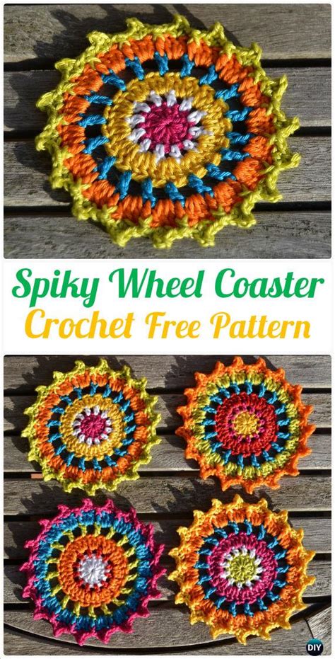 Crochet Coasters Free Patterns