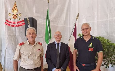 VVF VOLONTARI RIVA DEL GARDA TN INCONTRO IN CASERMA BORONI IL