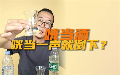 咣当酒 喝蒸馏酒表情这么丰富，还是头一回 飞飞一杯酒 飞飞一杯酒 哔哩哔哩视频