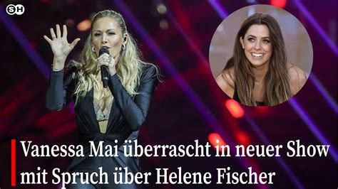 Vanessa Mai Berrascht In Neuer Show Mit Spruch Ber Helene Fischer