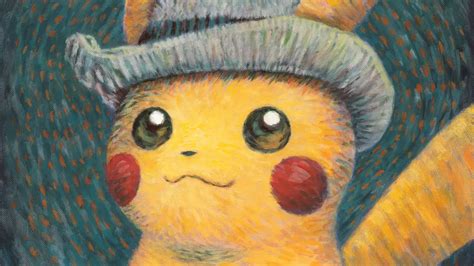 De Details Omtrent De Verkrijgbaarheid Van De Pikachu X Van Gogh Kaart