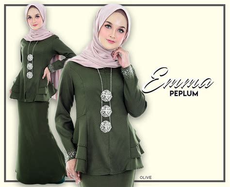 Baju Olive Green Tudung Warna Apa 20 Koleski Terbaru Baju Kurung