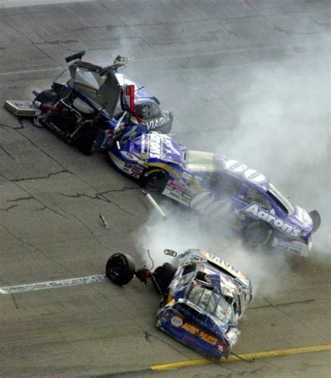 Nascar at Talladega | Nascar crash, Nascar race cars, Nascar wrecks