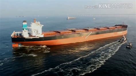 Biggest Bulk Carrier In The World Ms Ore Brasil Vale Brasil Youtube