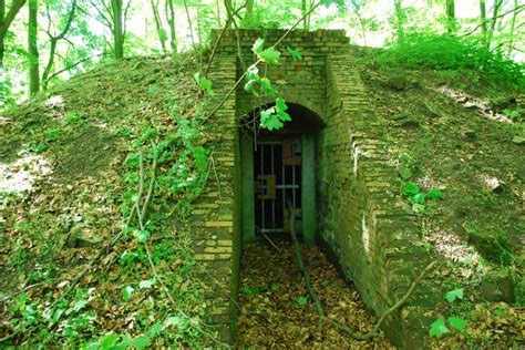 Entree Van Een Bunker In Het Staelduinse Bos