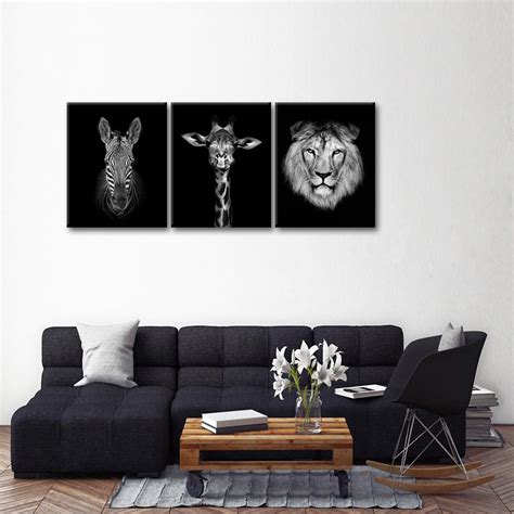Wildlife Animals Multi Panel Canvas Wall Art Elephantstock