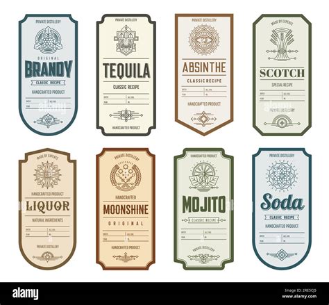 Moonshine Bottle Labels