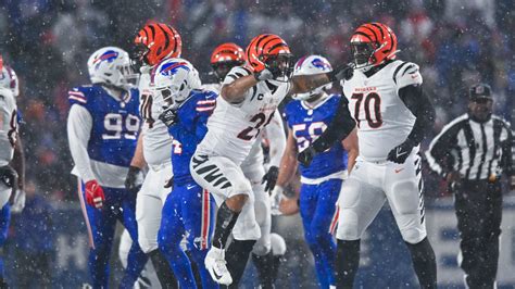 Joe Mixon Top Plays Divisional Bengals Highlights Vs Buffalo Bills