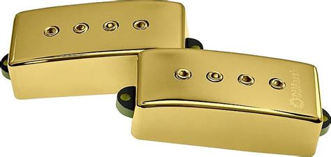 Dimarzio Relentless P Bass Pickup Set Gold Reverb